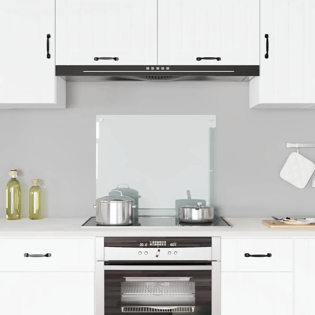 Protezione Muro Cucina Vetro Temperato 70x60 - Facile Pulizia e Montaggio