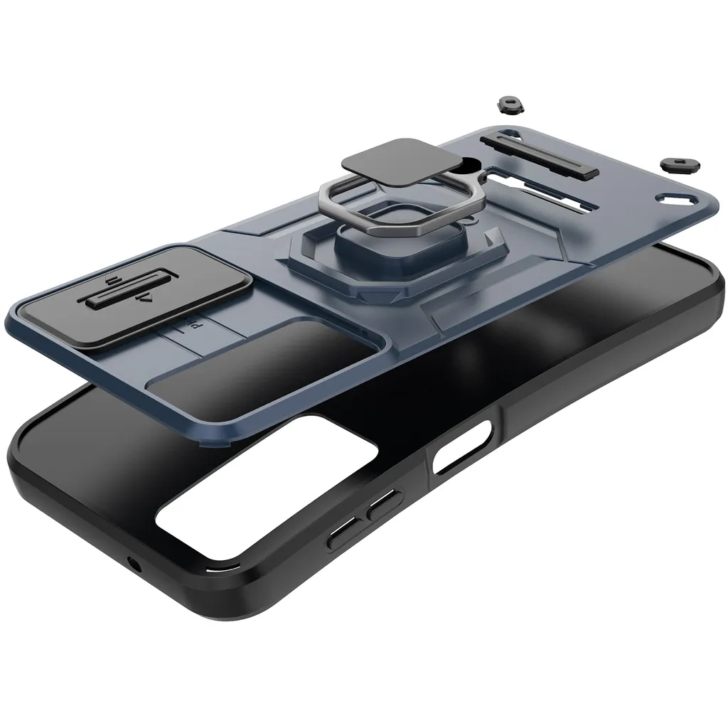 Cover Viola Samsung A14 5G - Design Moderno e Protezione Fotocamera - 5