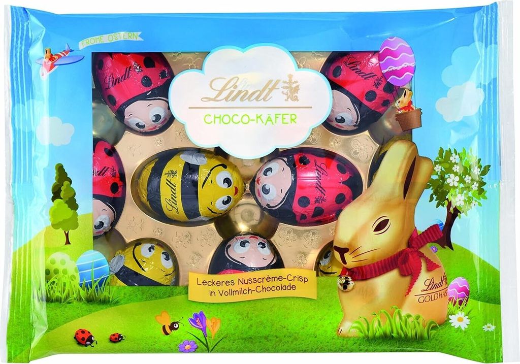 Lindt Choco Käfer Chocolat au lait en forme de scarabée Image du produit 