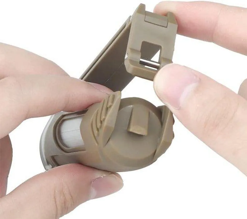 Mallette tactique étanche pour piles AA/AAA - Boîtier de rangement IP67
