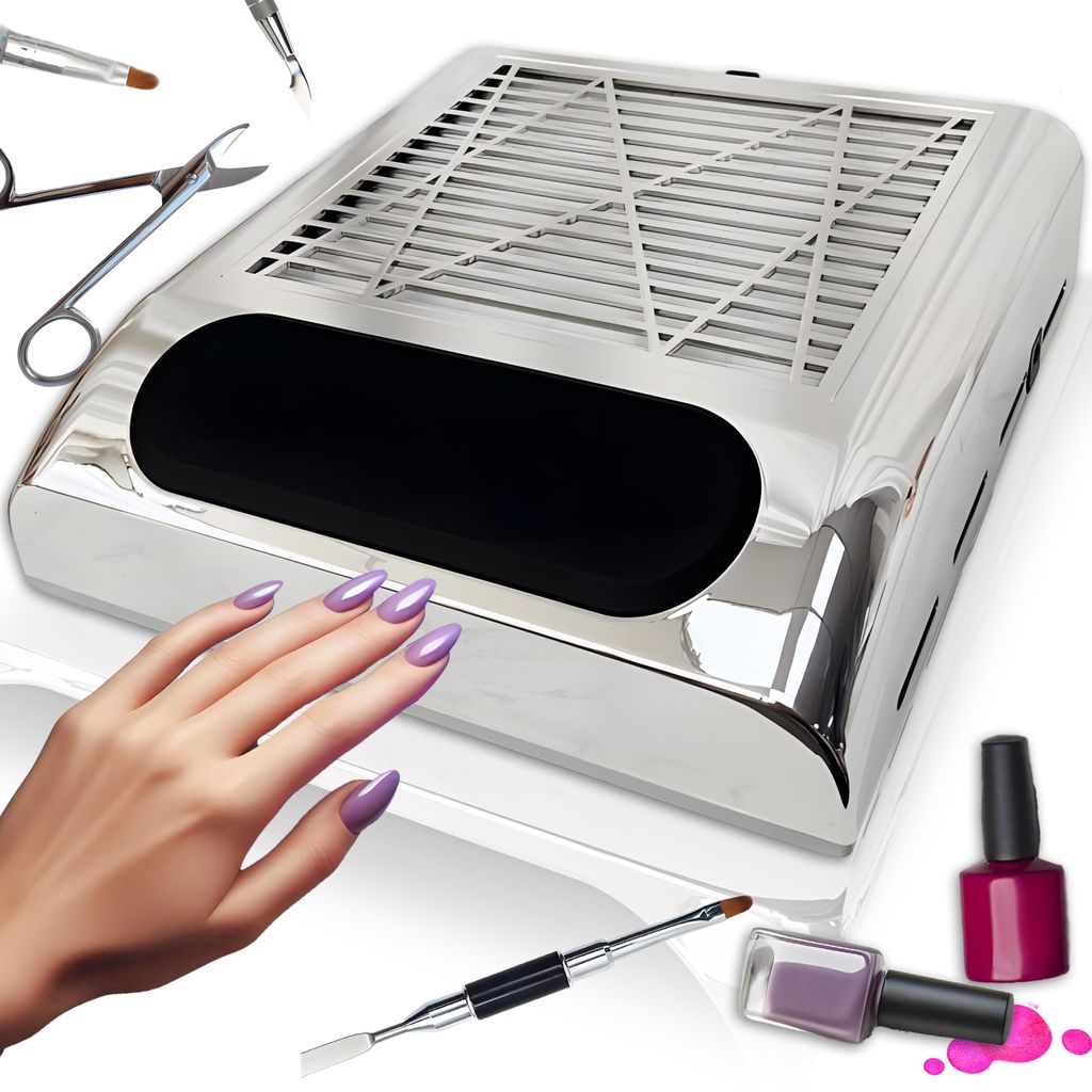 Nagelstaubsauger Nagel Staubsauger 80W mit Filter Produktbild 