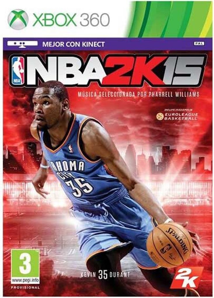 Xbox Games 360 Nba 2k15 Kevin Durant Bonus PAL PAL