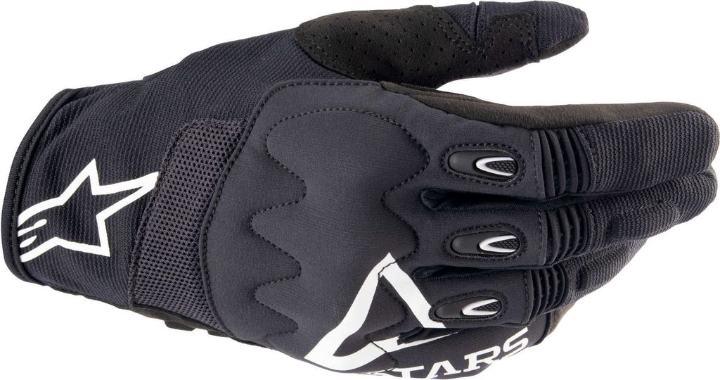 Alpinestars Techdura Motocross Handschuhe, schwarz, L
