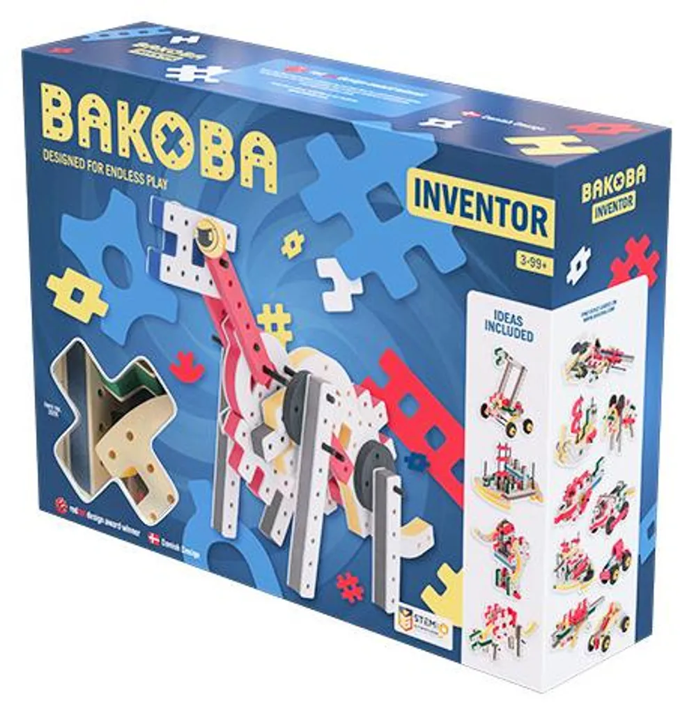 Jeu de Construction STEM Bakoba Inventor - Coffret Créatif Evolutif