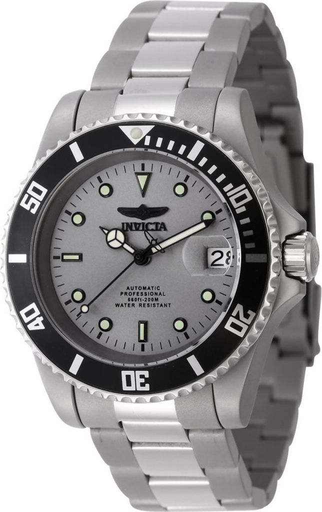 Invicta Pro Diver 8926T-TI Herren uhr - Wasserdicht - Analog - Automatikuhr - titanium mit grauen zifferblat - 40mm