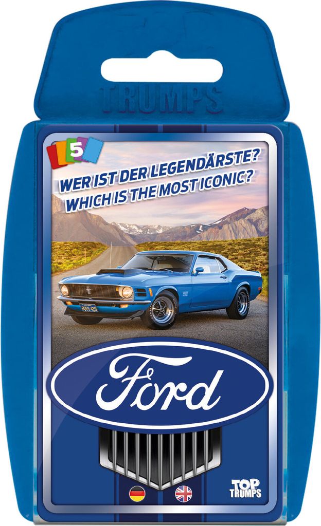 Top Trumps - Ford (deutsch/englisch) Kartenspiel Karten Spiel Auto Quartett