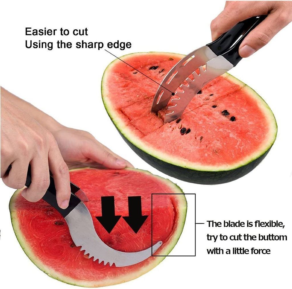 Watermelon slicer with stainless steel blade Misty 28cm by NAVA