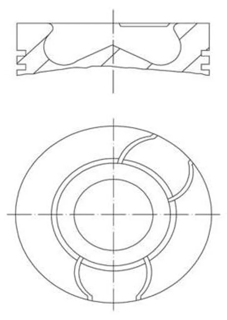 Piston moteur pour Renault Clio IV et Twingo II - Pièce MAHLE Original