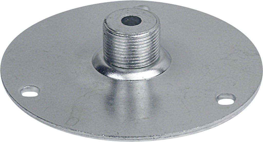 Showgear Mounting Plate for Gooseneck Chrom, 60 mm