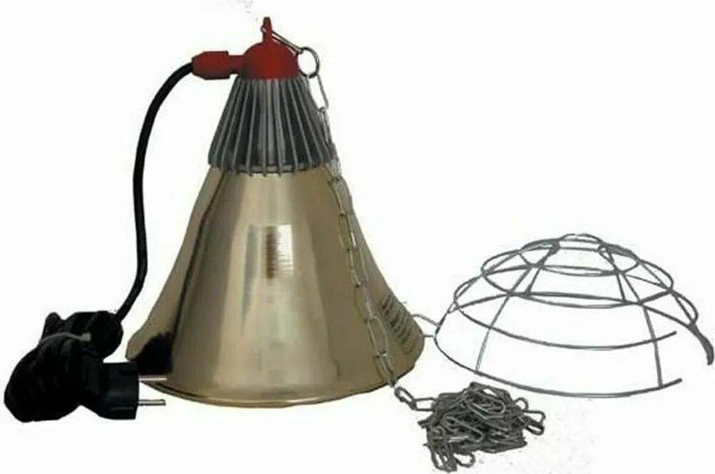 Lampe Chauffante Kerbl IPX4 Etanche avec grand câble 5m Infrarouge