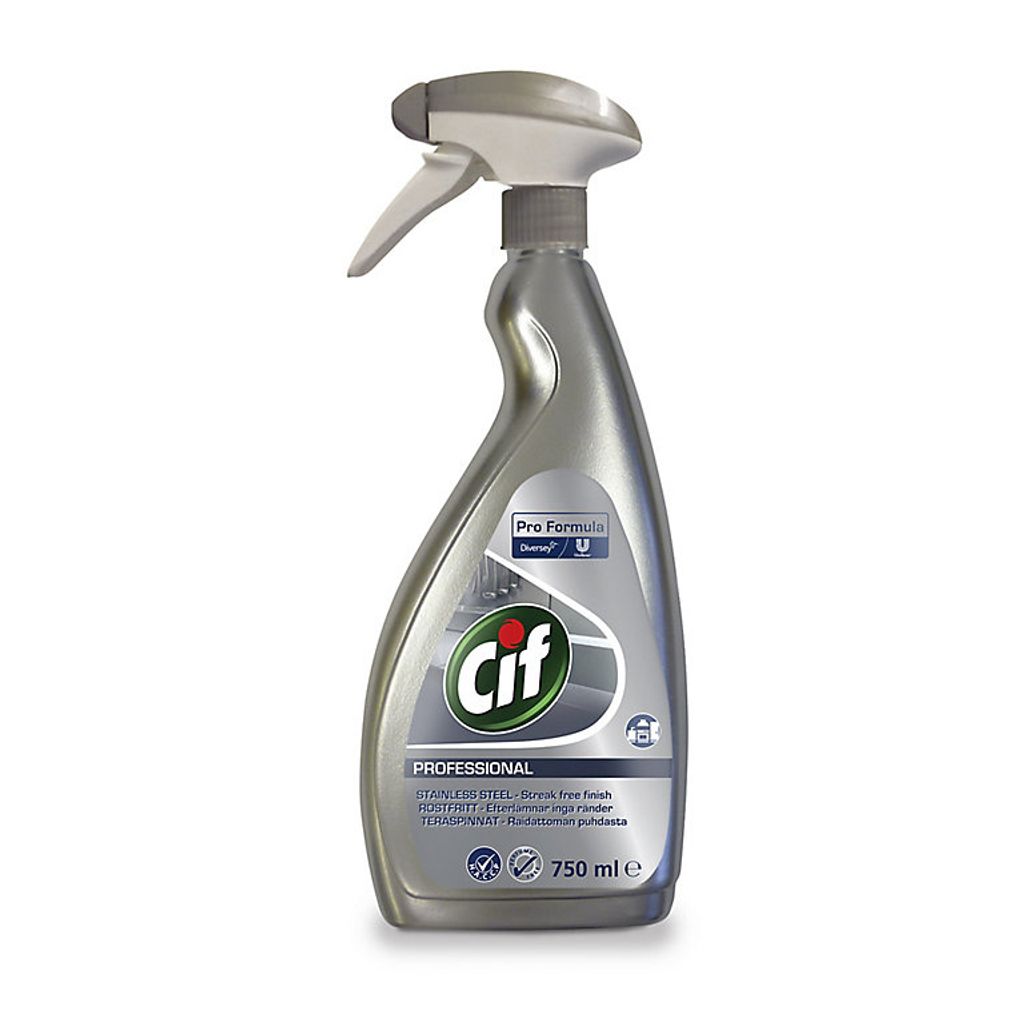 Profesionální čisticí sprej na nerezovou ocel Cif 750 ml Obrázek produktu 