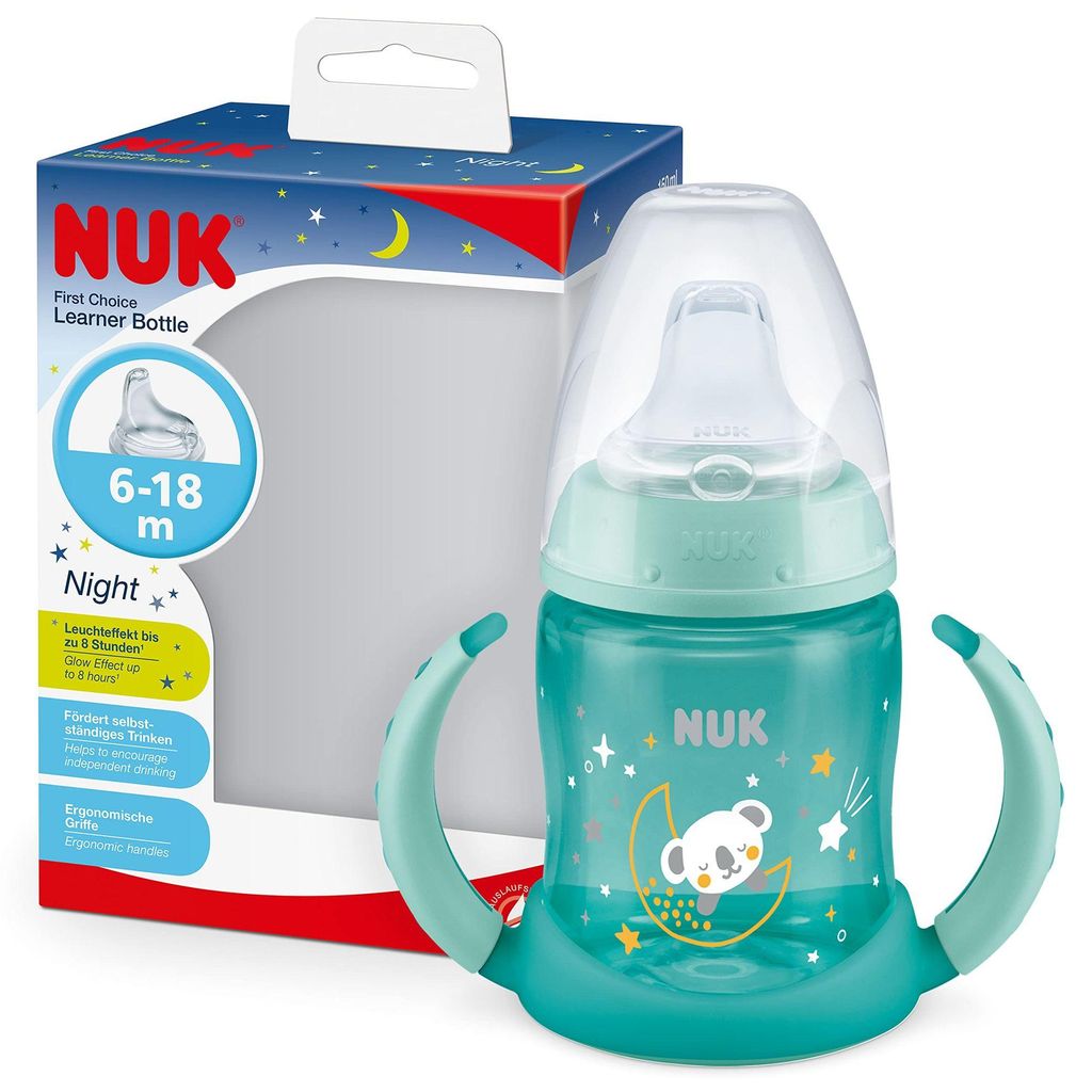 NUK biberon 150ml - Koala fosforescente Immagine del prodotto 