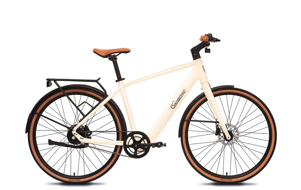 SachsenRAD Urban City E-Bike C3M Roma II mit KI-Unterstützung, Riemenantrieb ,Ultraleicht 16kg, 28 Zoll Citybike Lenker vollintegriertes, Elektrorad