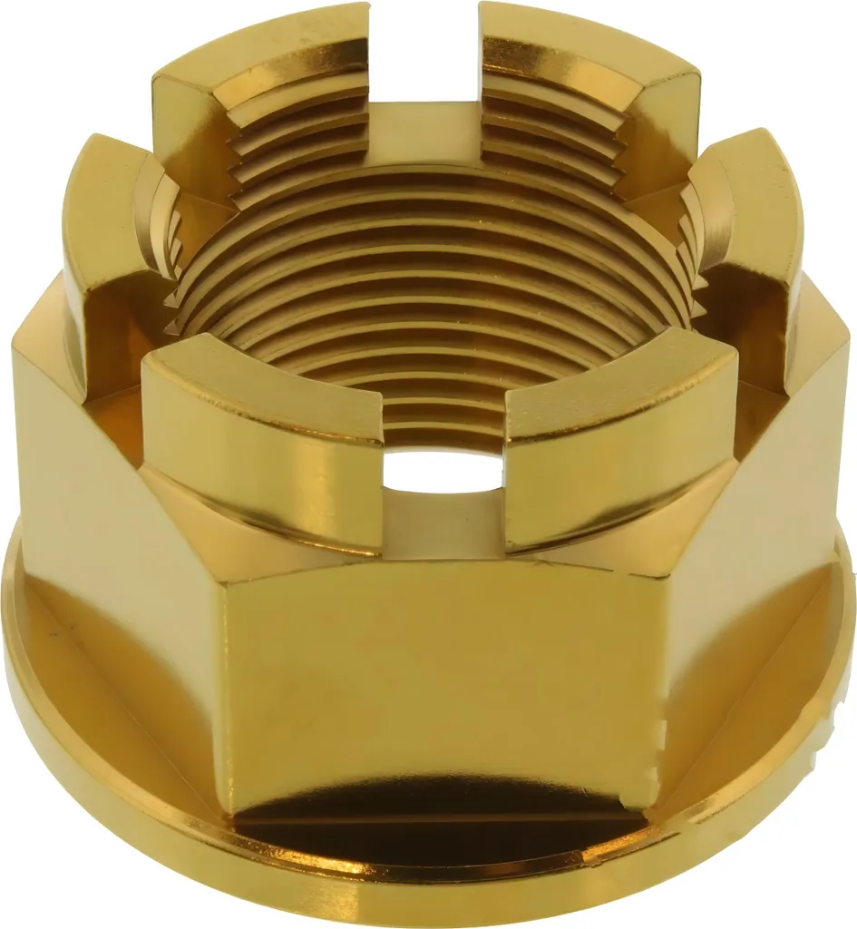 Écrou de Roue en Acier Inox V4A Doré M24x1.50 pour Moto Kawasaki Z1000