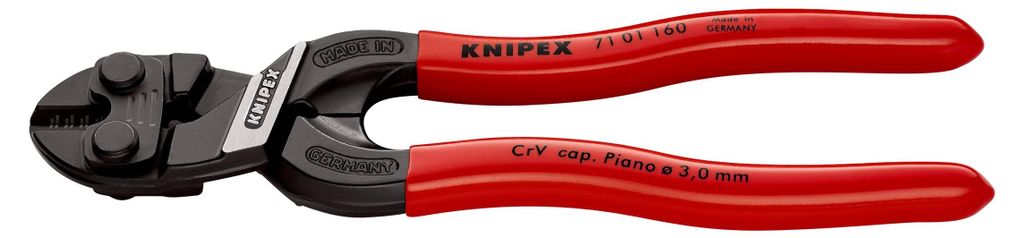 Mini-tagliabulloni 160 mm con impugnatura ergonomica Knipex Immagine del prodotto 