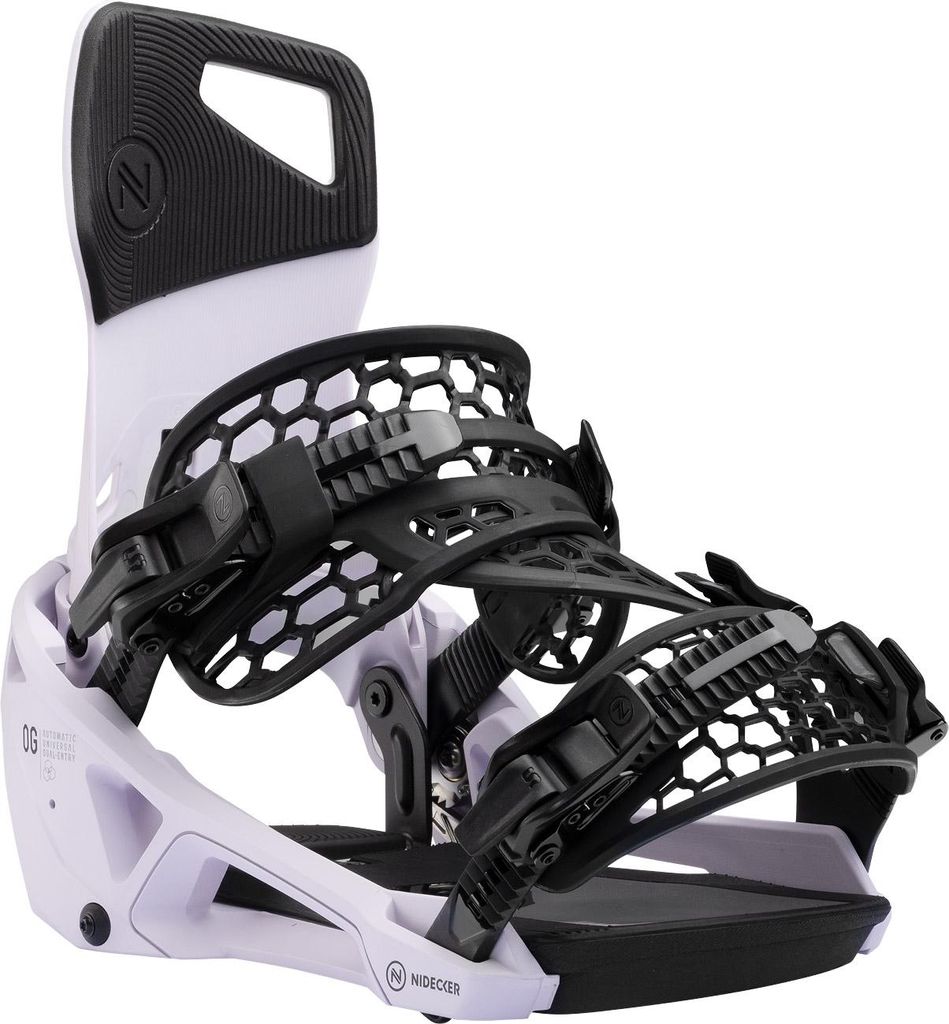 Nidecker Snowboardbindung Og Supermatic, Größe:S, Farben:heather