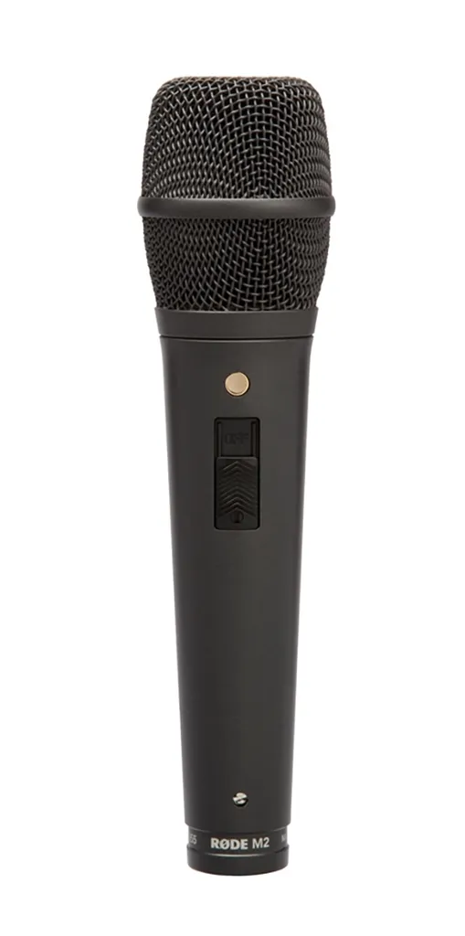 Microphone RØDE M2 Noir micro de scène pour chant en direct