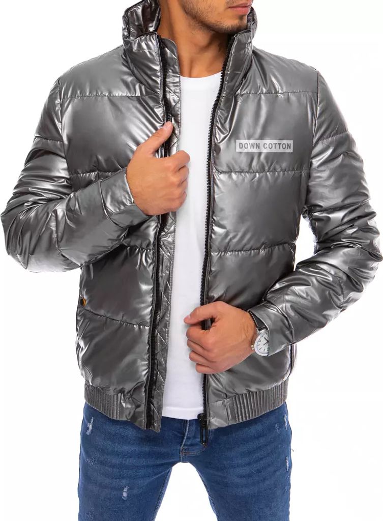 Dstreet Herrenjacke Kolek grau 3XL