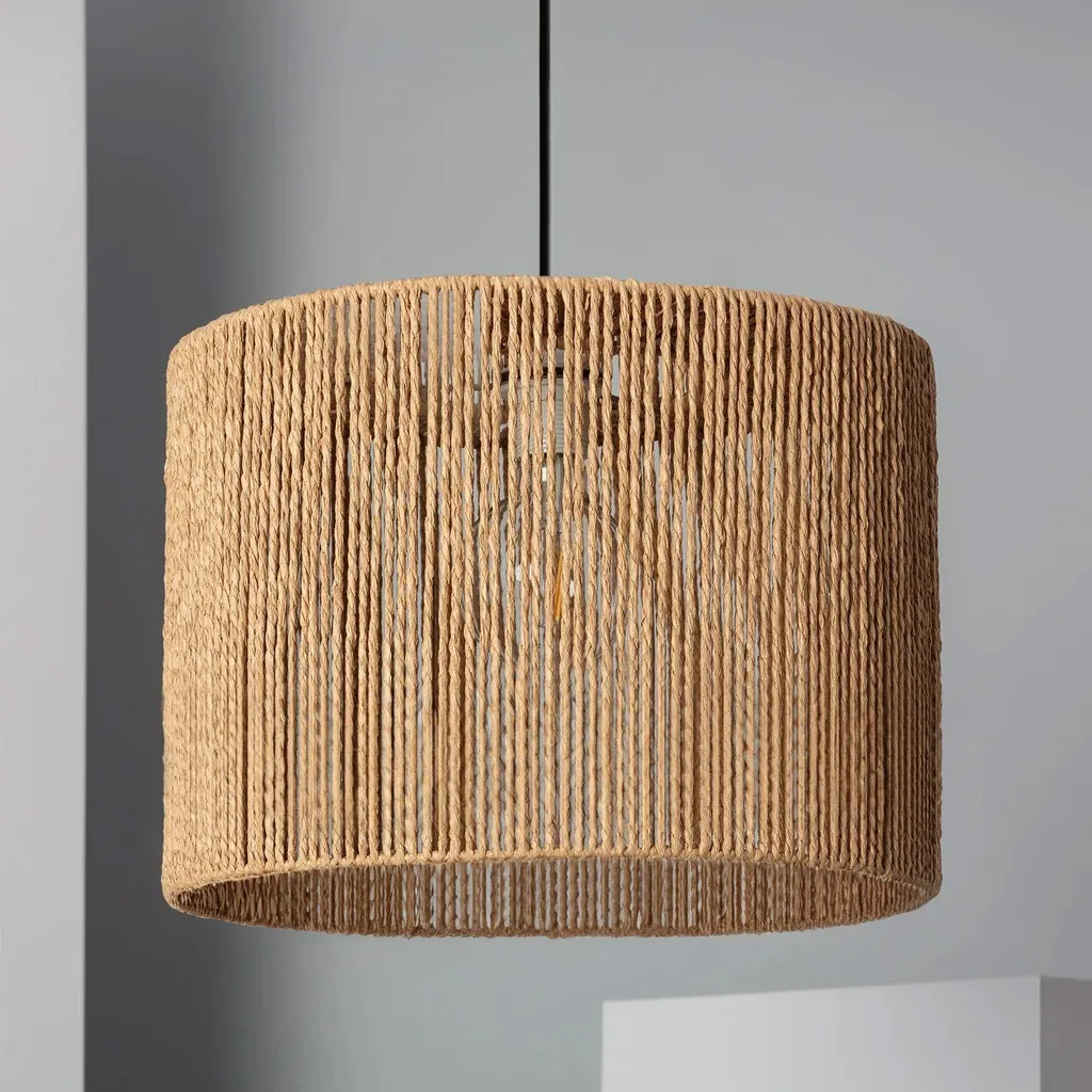 Lustre Suspension Boho 25cm Marron - Éclairage de Plafond Toolight - 5