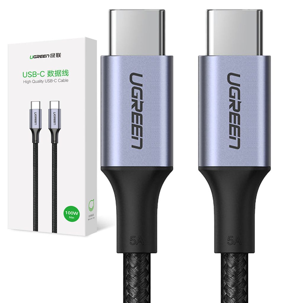 Ugreen Kabel Przewód Usb Typ C - Usb Typ C 5 A 100 W Power Zdjęcie produktu 