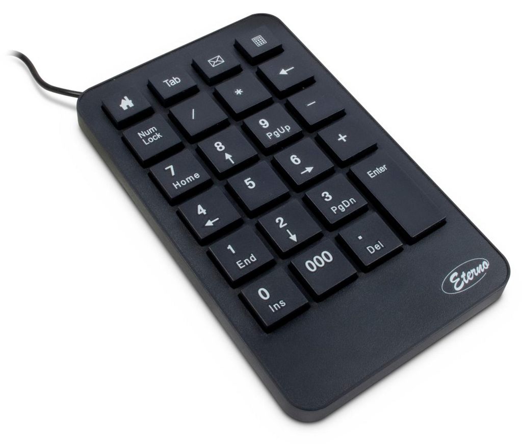 Inter-Tech Eterno KB-120 - Tastenfeld - USB - retail