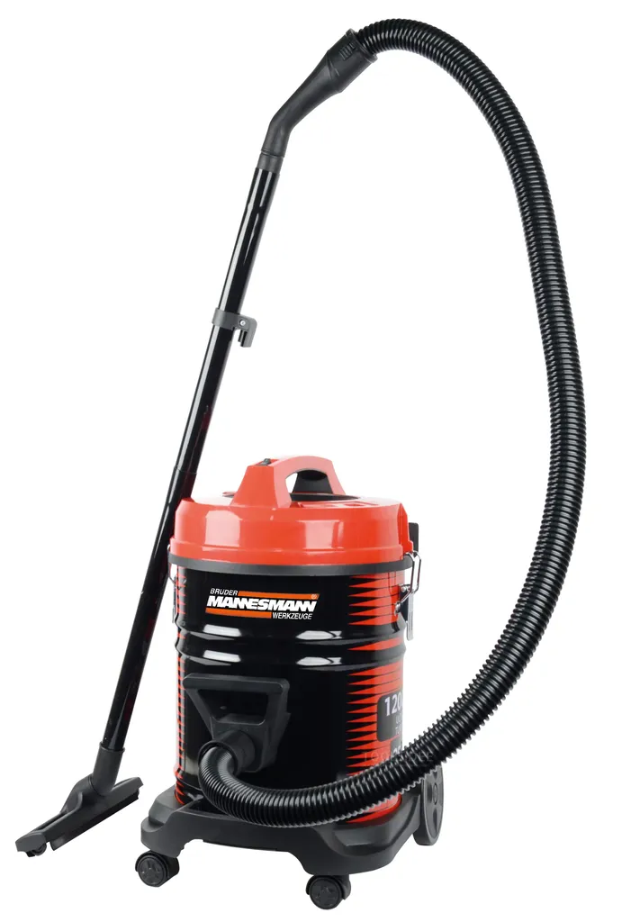 BRÜDER MANNESMANN Aspirateur eau et poussière - Cuve inox de 25 litres