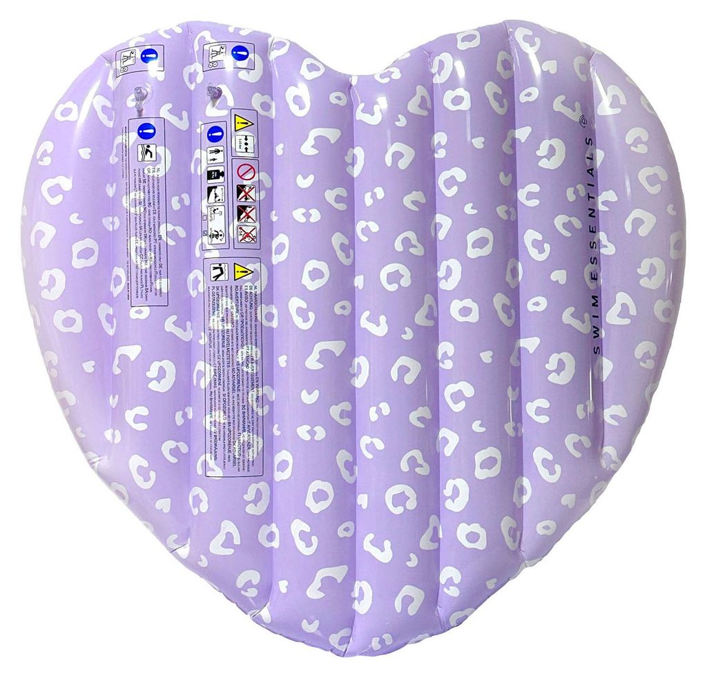 SWIM ESSENTIALS Matelas Aquatique - Léopard Lila