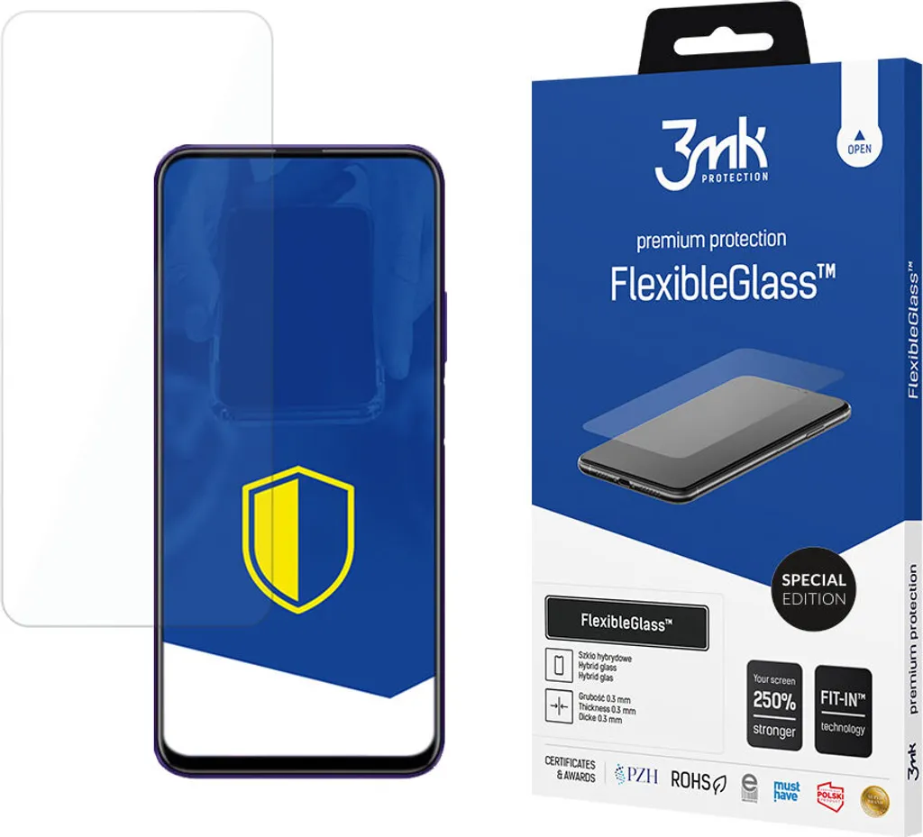 3mk FlexibleGlass per Honor 9X: Eleganza e Protezione Ibrida Invisibile