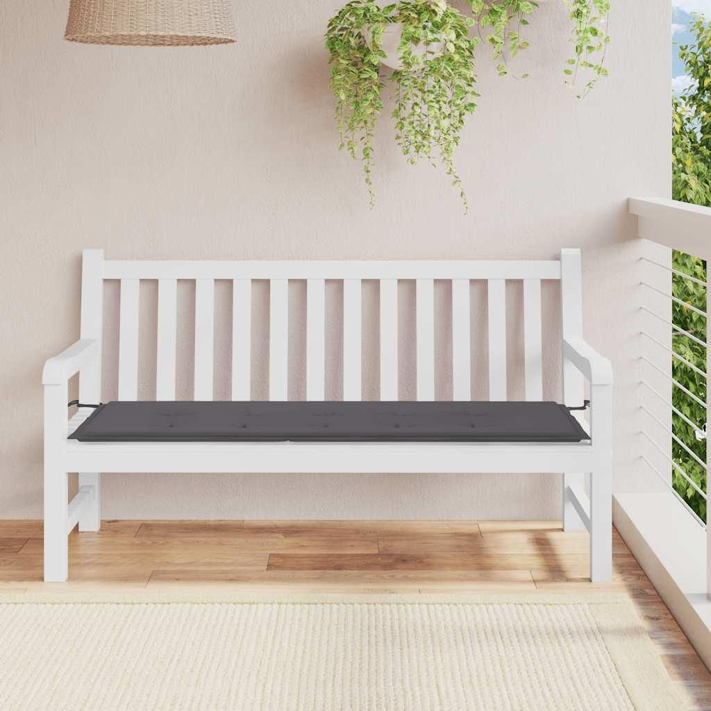 vidaXL Zahradní lavička Anthracite 150x50x3 cm Oxford Obrázek produktu 