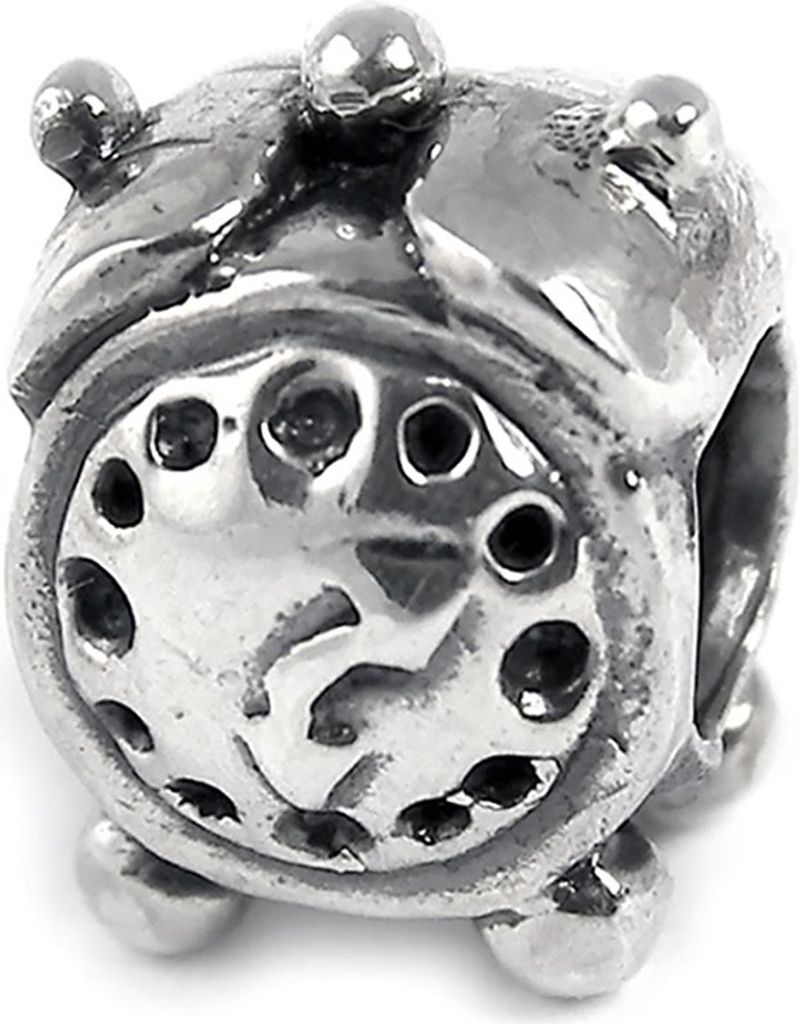 CarloBiagi Charm Bead Wecker 925 Echt Silber Schmuck Element D2BBS085