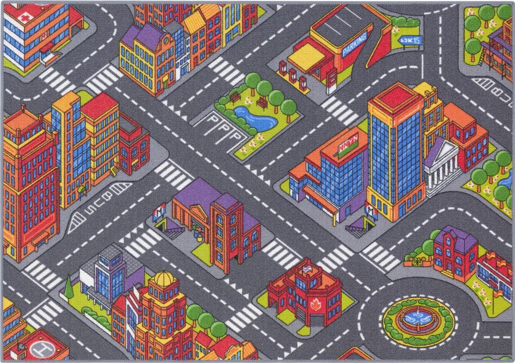 Carpet Studio Big City Teppich Kinderzimmer - Spielteppich Produktbild 