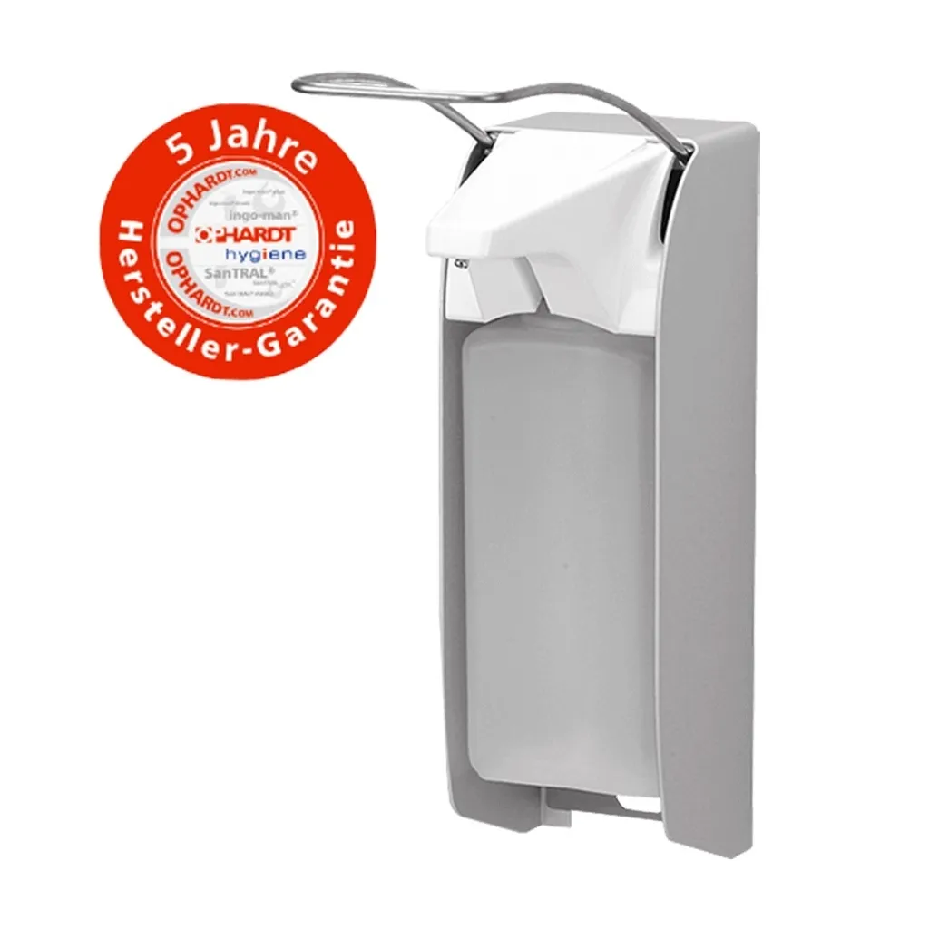 Distributeur de Désinfectant Manuel 1000ml à Levier Long Inox