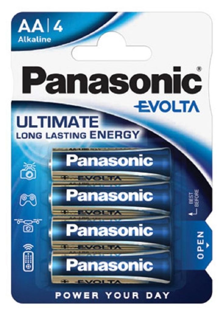Wentronic LR6 4-BL Panasonic EVOLTA, Einwegbatterie, AA, Produktbild 