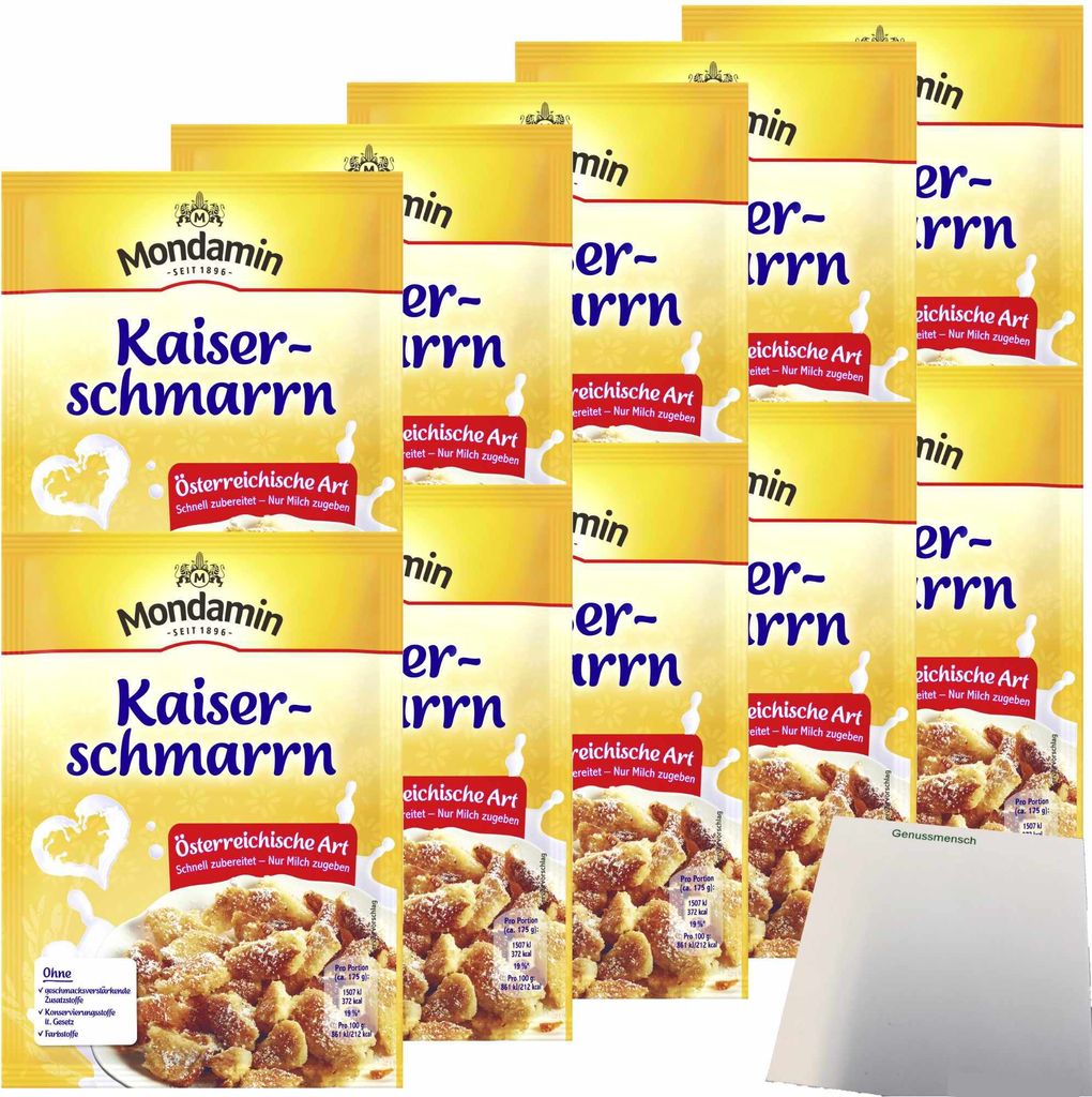 Mondamin Kaiserschmarn 2-3Port (10x135g Beutel) + usy Block Produktbild 