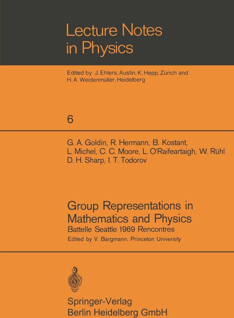 Group Representations in Mathematics and Physics