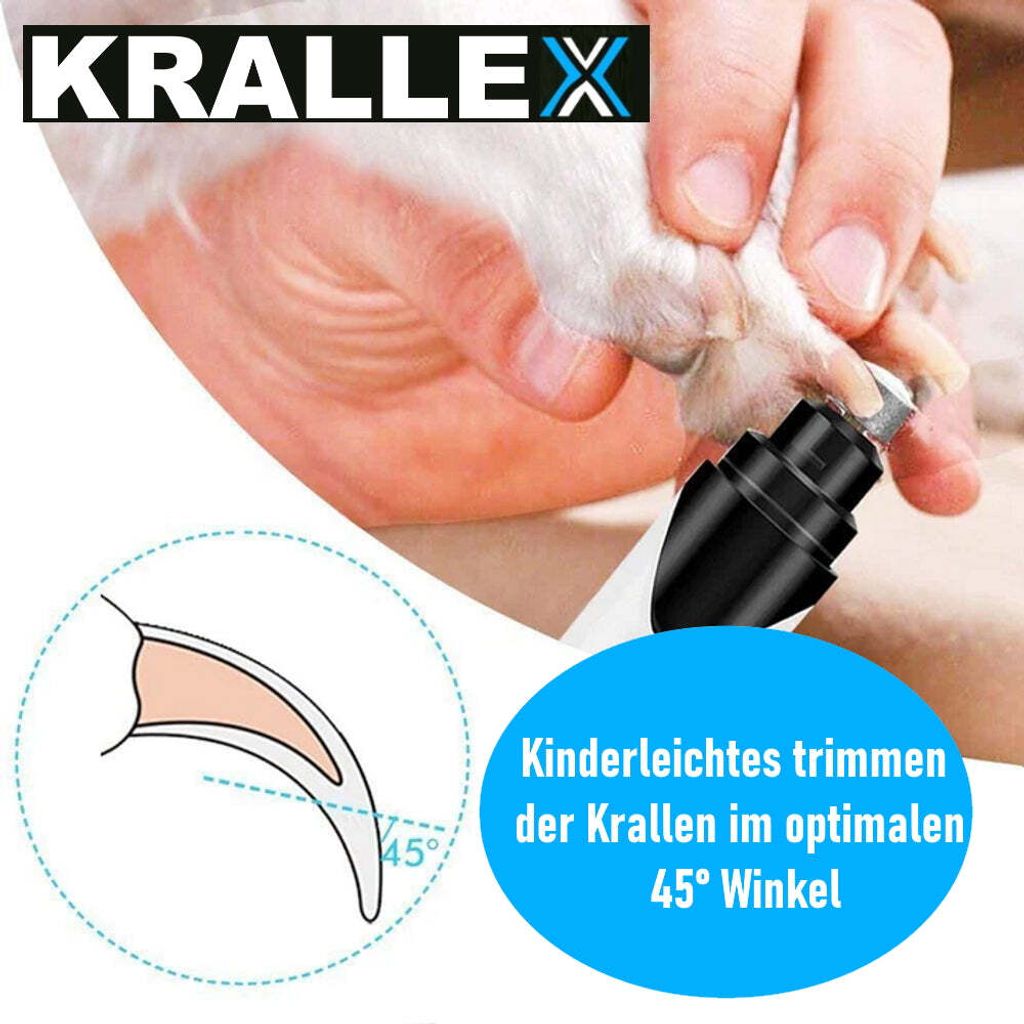 KRALLEX V3 Premium Krallenschleifer Krallen Trimmer Schere Produktbild 4
