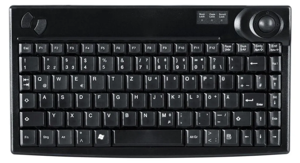 Clavier pour programmation Contour AK-440 noir layout US QWERTY filaire