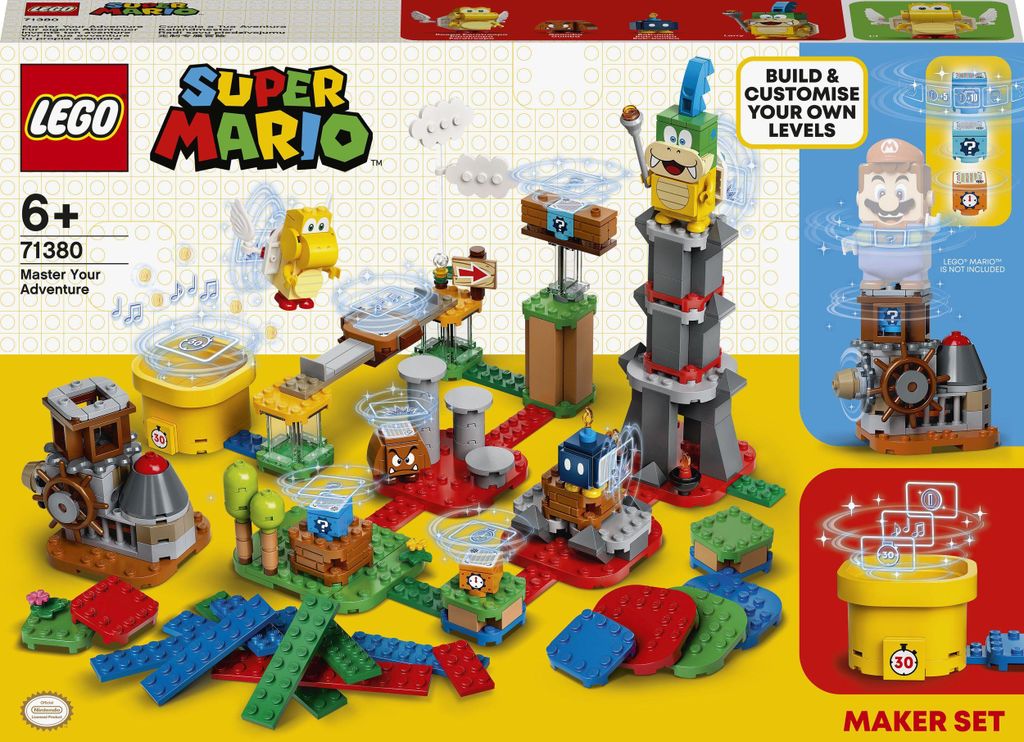 LEGO 71380 Super Mario Baumeister-Set für eigene Abenteuer, Produktbild 