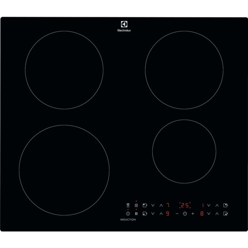 Electrolux CIR60430CB, Czarny, Wbudowany, 60 cm, Płyta Zdjęcie produktu 