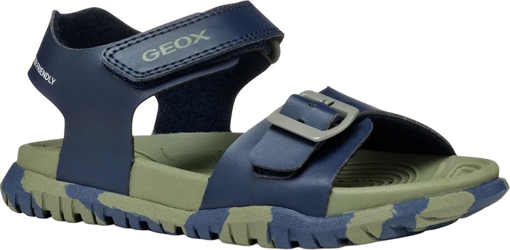 Geox - Jungen Sandalen "fusbetto" FS11675 (27 EU) (Marineblau/Militär)