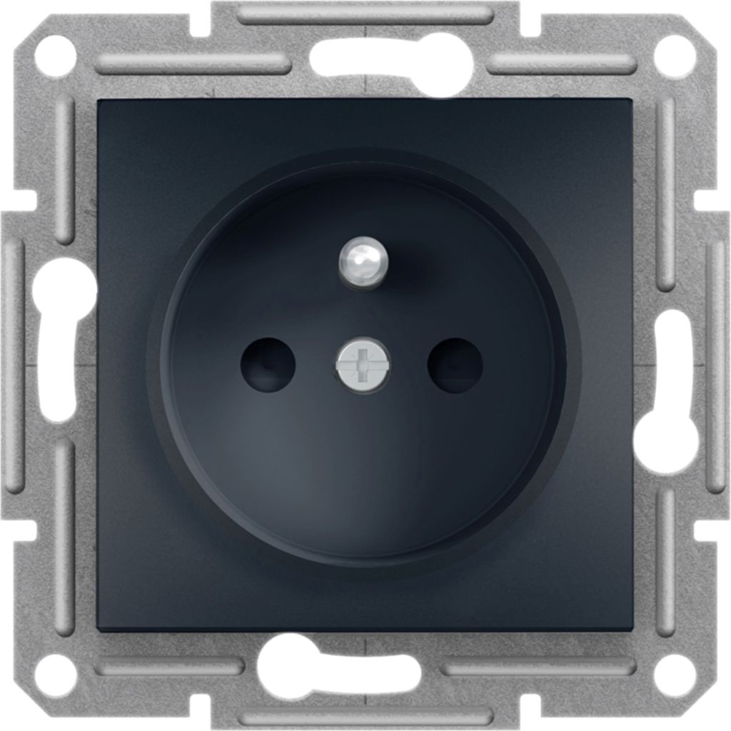 Zásuvka Schneider Electric EPH2800271 Asfora 2P+PE antracit Obrázek produktu 