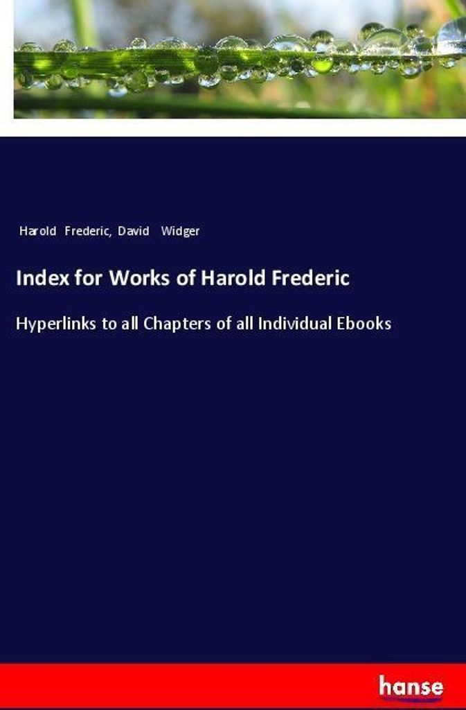 Index for Works of Harold Frederic