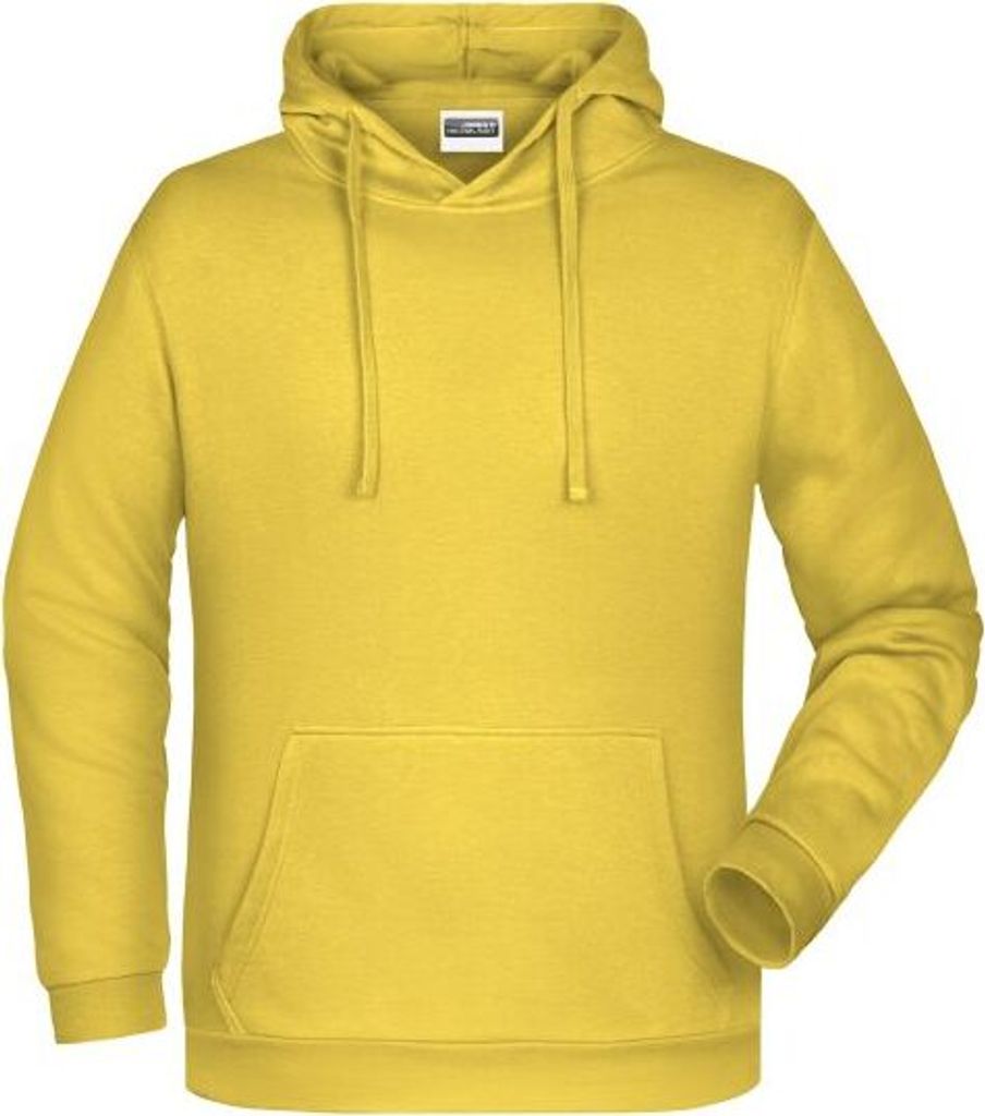 Promo Hoody Man Klassisches Kapuzensweat yellow, Gr. 4XL