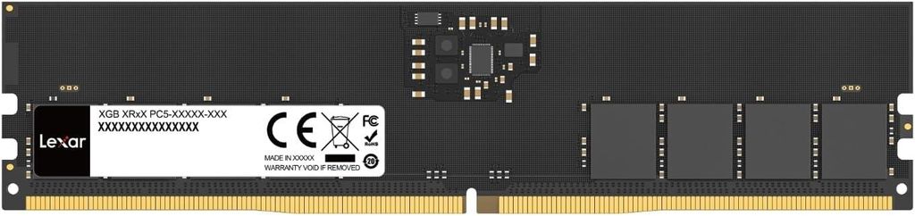 Lexar UDIMM 16GB DDR5-5600 RAM CL46-45-45-90, 1RX8