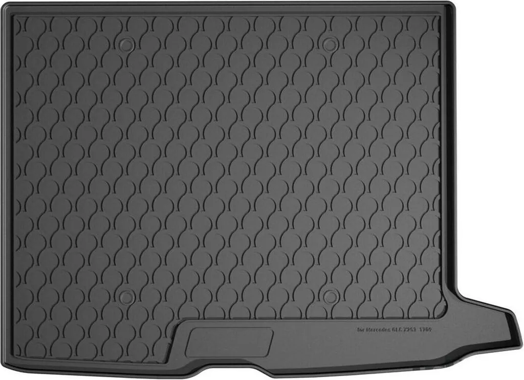 Rivestimento del bagagliaio in gomma sintetica compatibile per Mercedes GLC 09/15>08/22