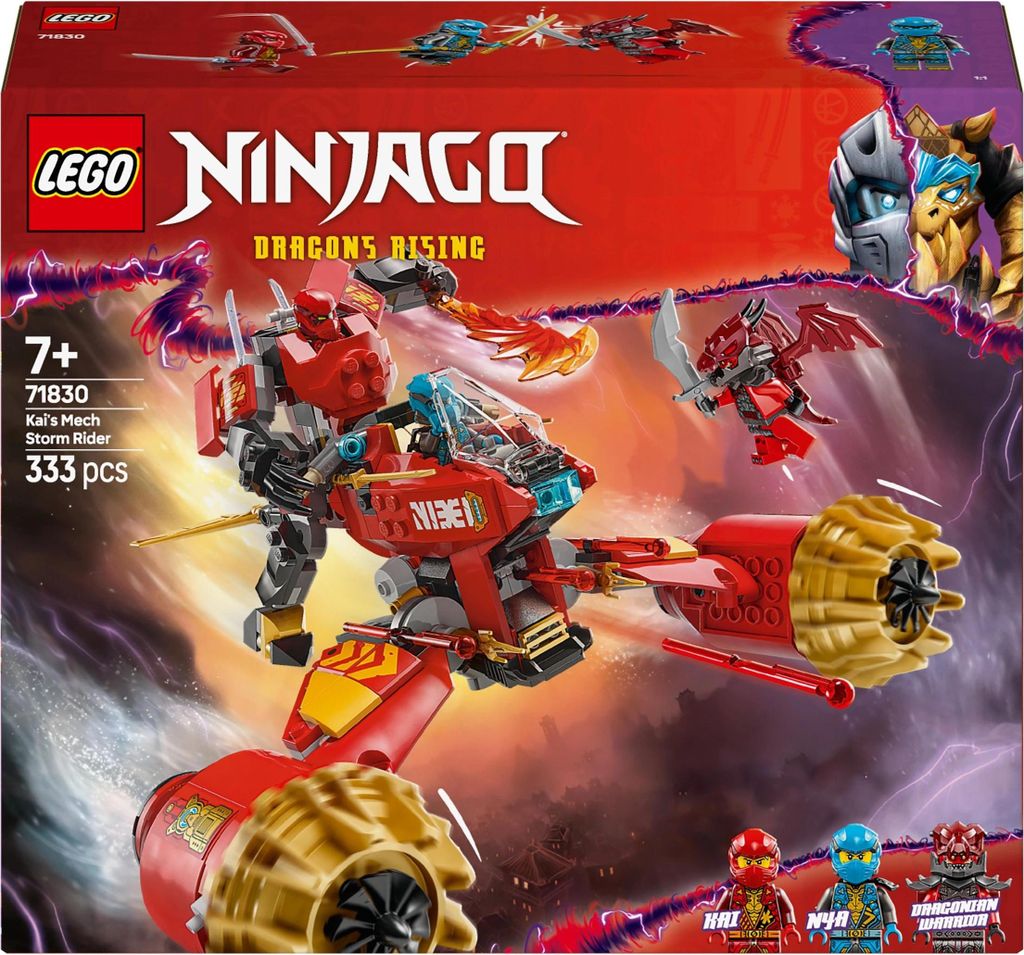 LEGO Ninjago Mech Storm Rider Di Kai 71830 - Set Da Immagine del prodotto 