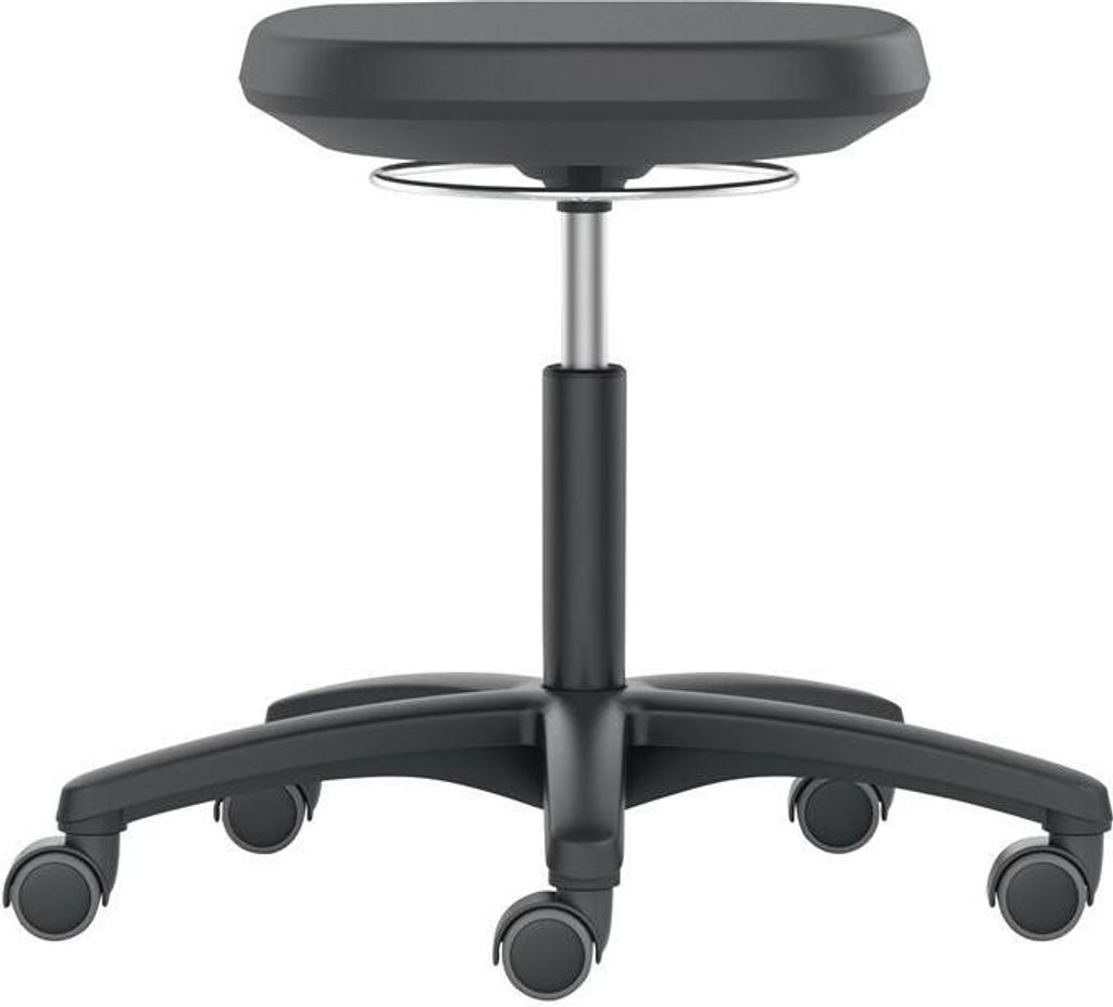 Drehhocker Labsit Rl.Integralschaum Sitz-H.450-650mm BIMOS