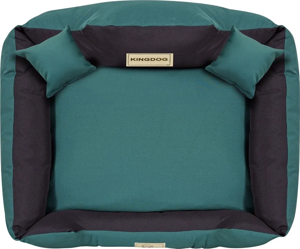 Cuccia Letto per Cani KINGDOG MM43 100x75 Personalizzabile Verde