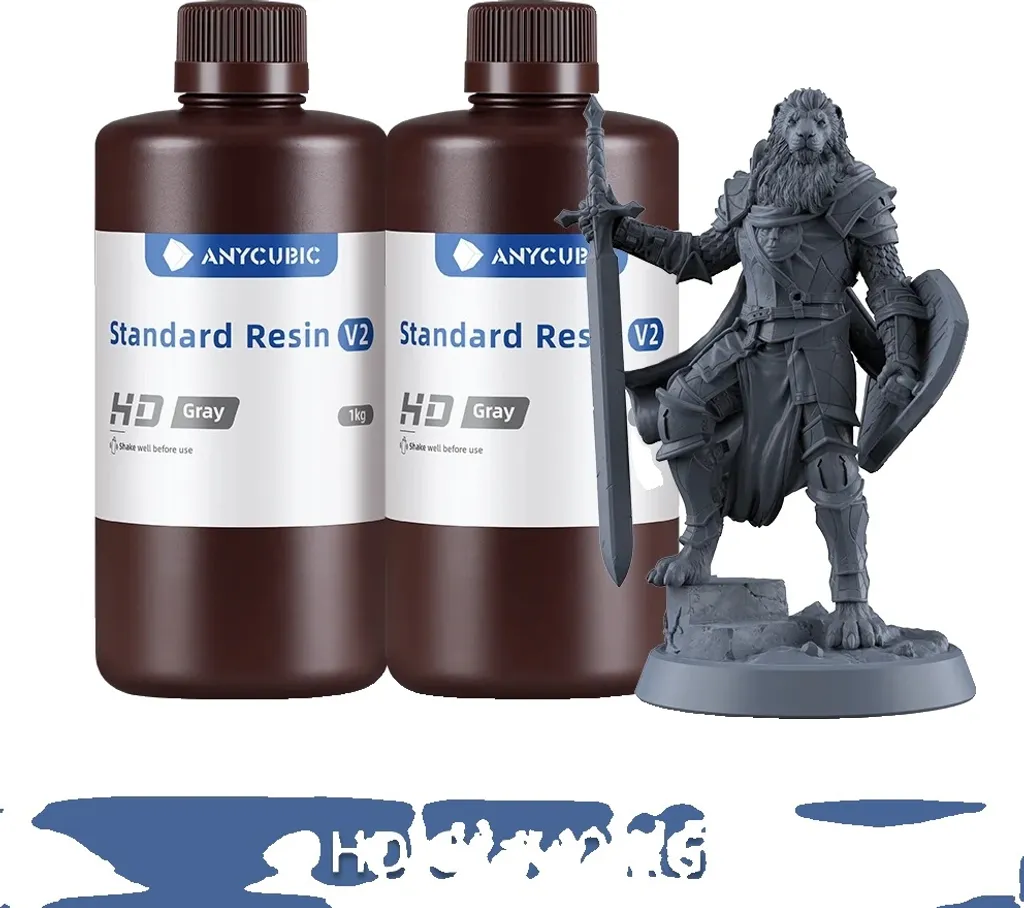 Évitez les Échecs d'Impression 3D avec la Résine HD Graharz V2 Gy 2kg
