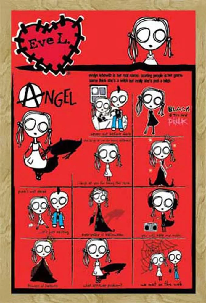 Affiche David & Goliath Eve L Montage avec Cadre Robuste et Vitre